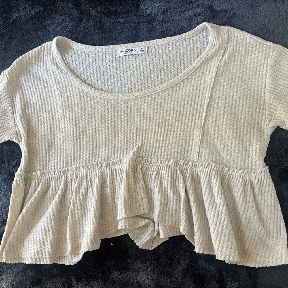 Kohls Flowly Cropped Top
